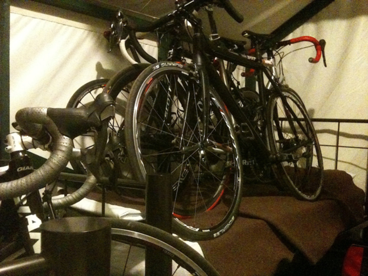 Bikes need their beauty rest too. / Photo by Don Stefanovich