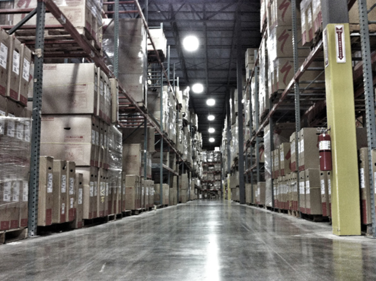 Specialized Salt Lake City Distribution Center I'll take one of those and one of those and ...