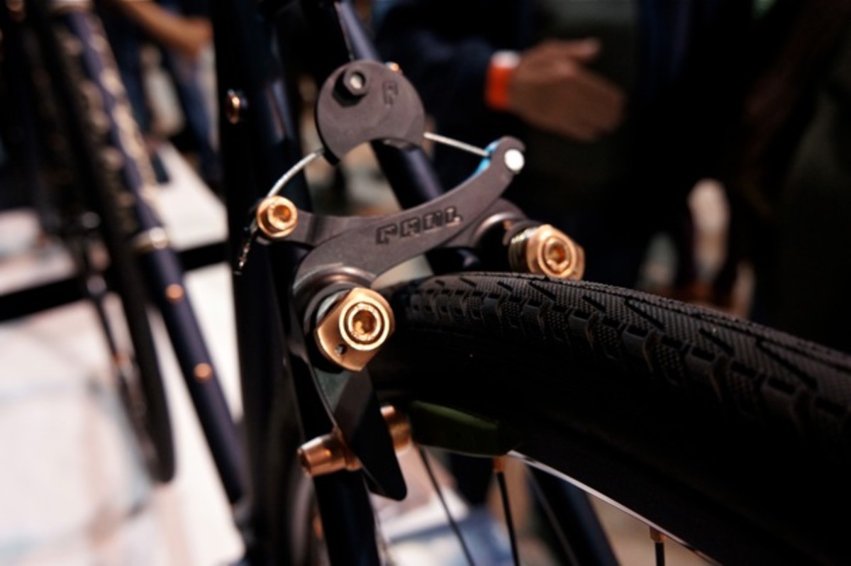 Avery-County-Cycles-2 Tasteful copper-plated hardware gave the bike a subdued yet stately appearance.