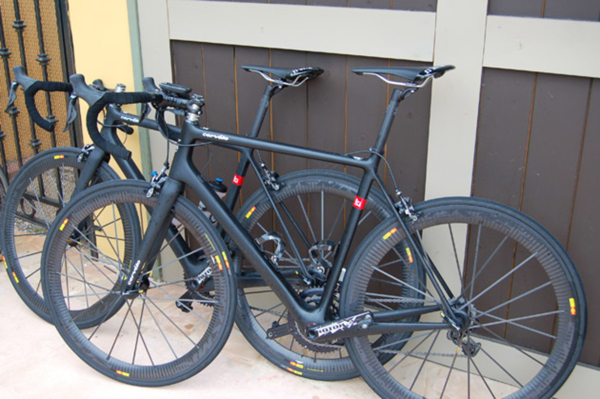 Black Ready to roll. We tested the Rca on the Malibu's winding, and that day, wet, canyon roads.