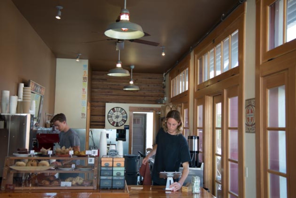 coffee-18 Handlebar Coffee, Santa Barbara, Ca. Owned by Aaron Olson and Kim Anderson, ex-pro bike racers.