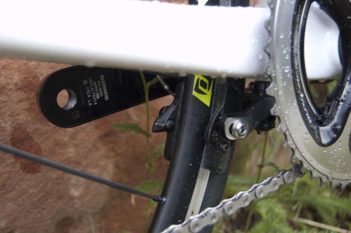 StayBrakeMount All Solace models have direct-mount rear brakes under the chain stays.