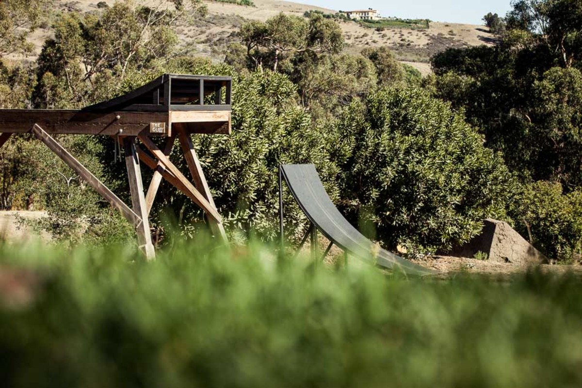 Nestled in the shadows of Malibu mansions, some of the world's most expensive real estate.