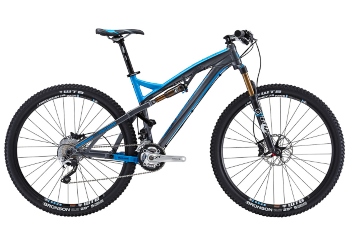 The aluminum-framed Supercell Team comes spec'd with a full Shimano XT group, including hubs, and top-tier Fox Kashima suspension bits. All for just over four grand.