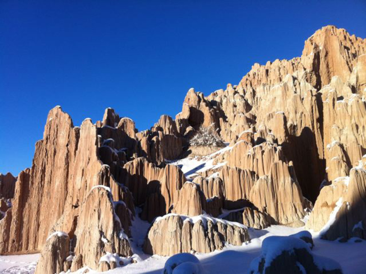 The ridges above Caliente rise up to 9,000 feet in some areas, providing an opportunity for high-alpine singletrack.
