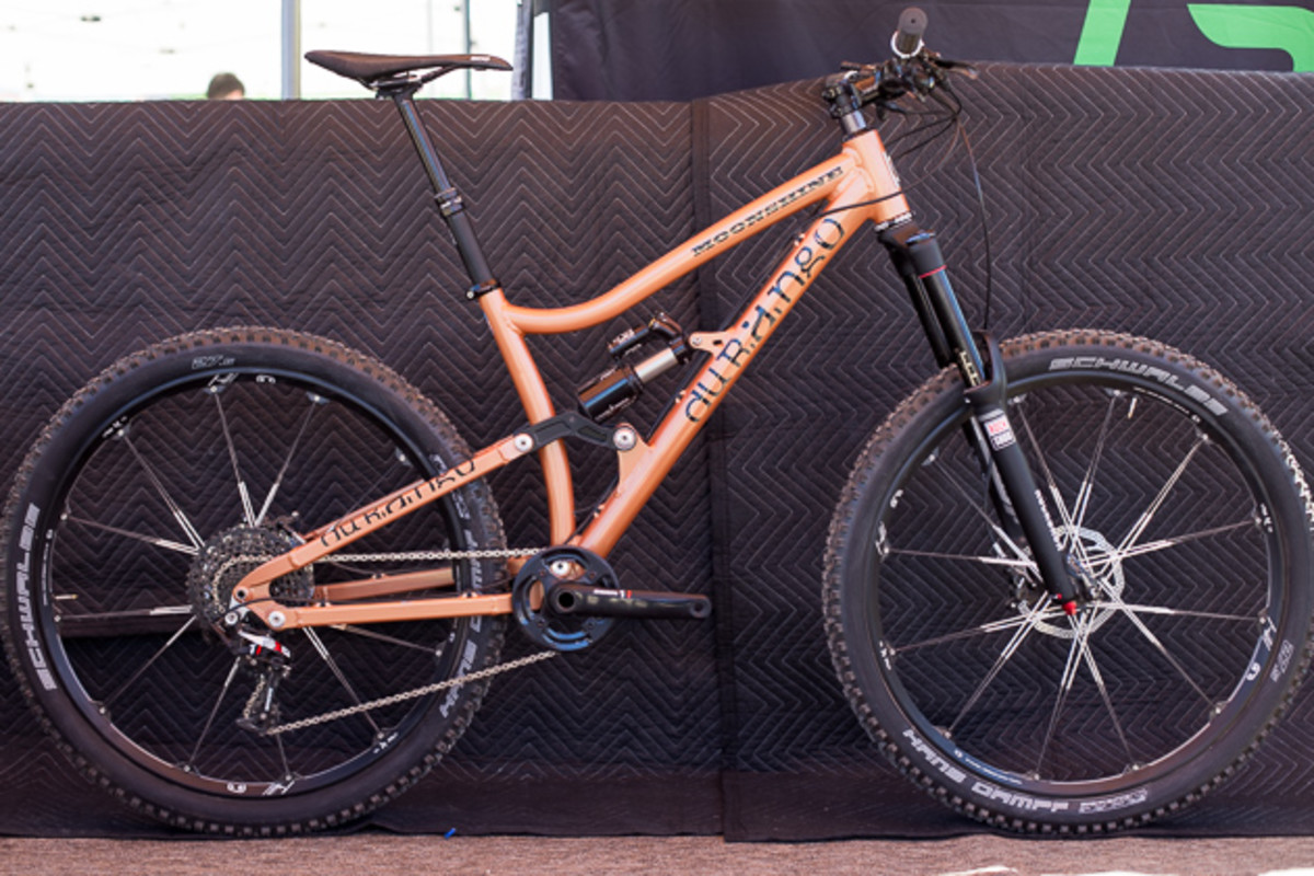 Handmade in one of the country's most prolific mountain bike towns, Durango Bike Company's Moonshine is built by riders, for riders. Their 160-millimeter all-mountain model uses a Horst Link platform and like all Durango Bike Company's models, is built to order. Pricing ranges from $5,500-6,500, depending on the build kit.