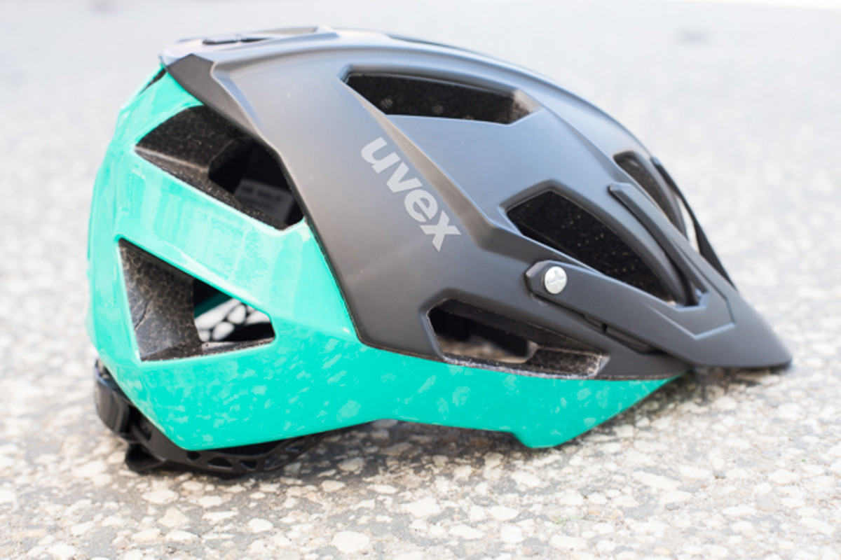 The Uvex Ibex Quatro helmet's stylish design caught our eye, but it's not just about looks. This lid is seriously comfortable, thanks in part to a 360 degree retention system. Available for $160.