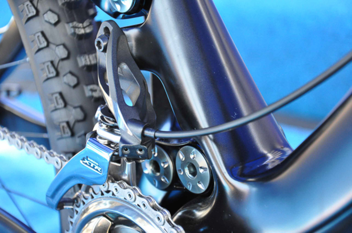 The front derailleur sees a huge shift in direction