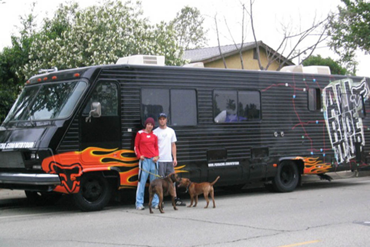 First year of the Fox AllRide tour, 2003. PHOTO: Courtesy Kirt Voreis