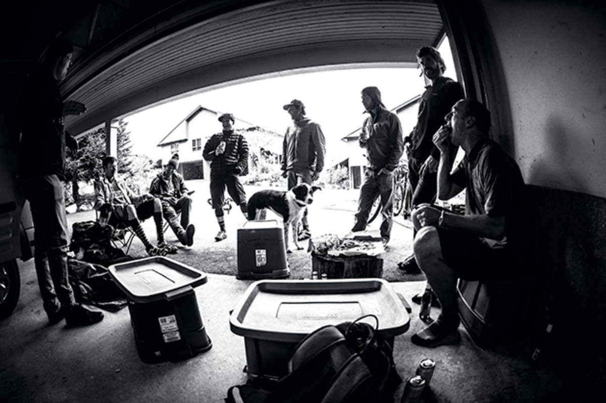 Well, not JUST riding. PHOTO: Margus Riga