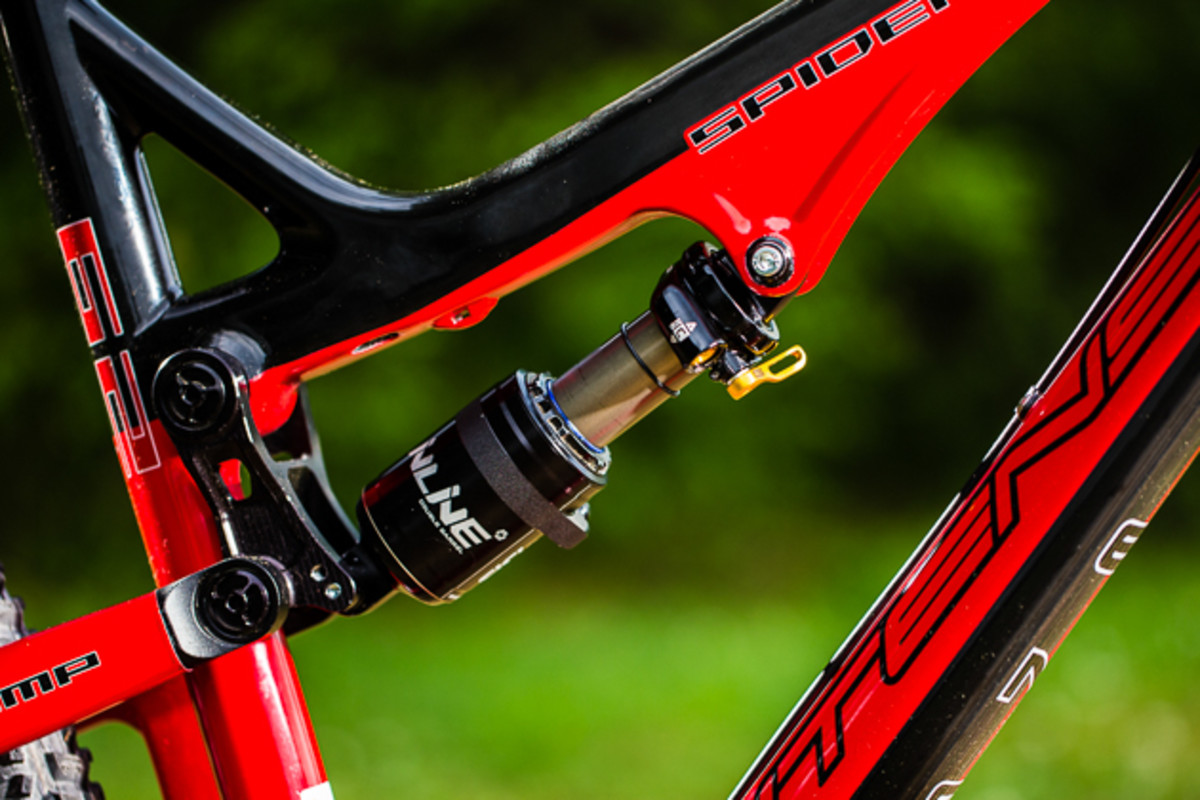 The DB Inline will fit on a wide variety of bikes. Need more control on your 120-millimeter 29er? Covered. How about shaving some grams off your enduro bike? No problem. The Inline is 150-200 grams lighter than the DB Air CS, but offers all the same features.
