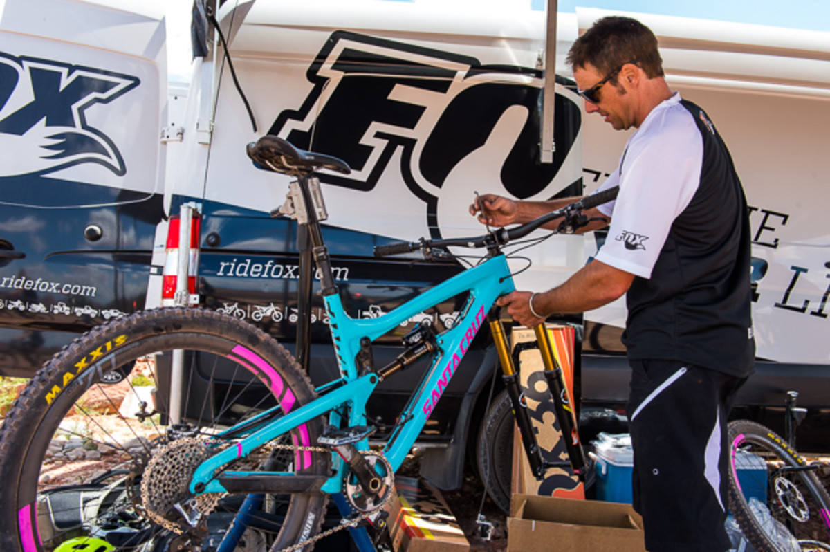 Moab Fox Racing Shox Press launch