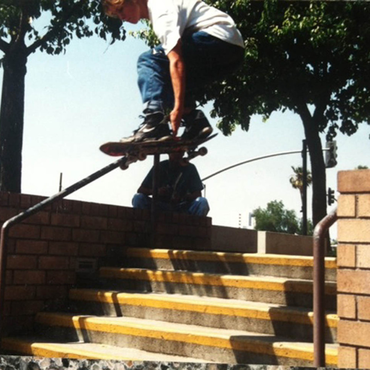 Riverside, California, skate spot, 1991. PHOTO: Courtesy Kirt Voreis
