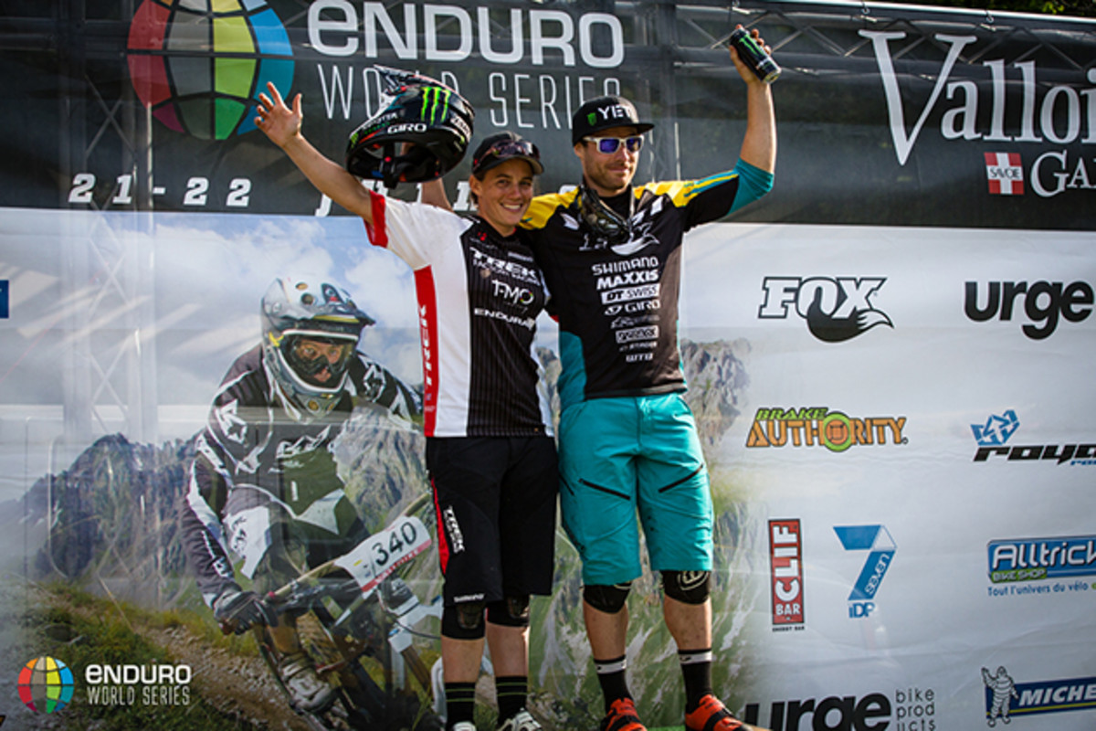 Series leaders, Jared Graves and Tracy Moseley. | Photo by Matt Wragg