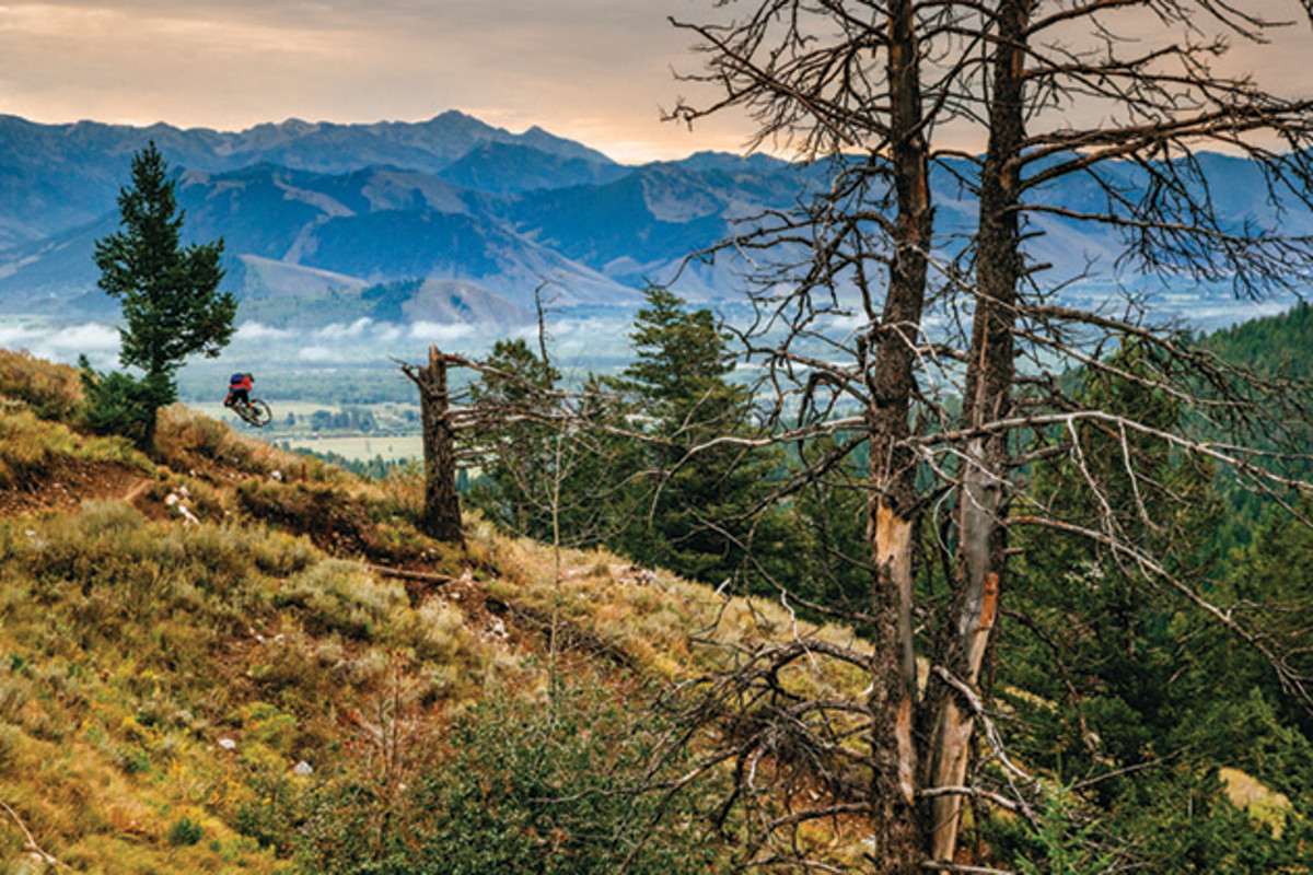 Whiteford gets plenty of fresh air on the Teton Pass' Parallel trail ...