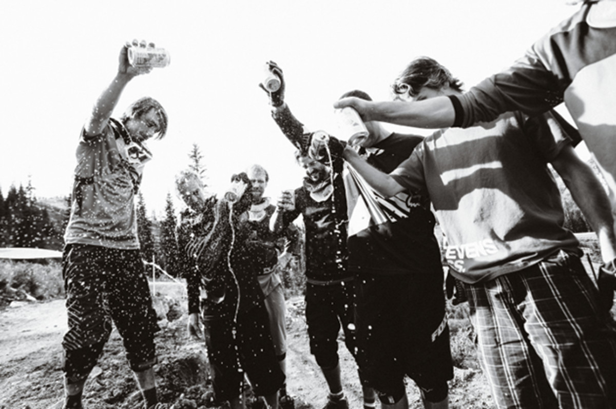 A PBR tour–out at the newly minted Powered By Rudolf trail in remembrance of its namesake.