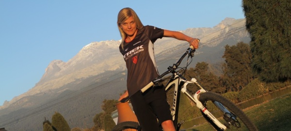 Pro Trek rider Heather Irmiger