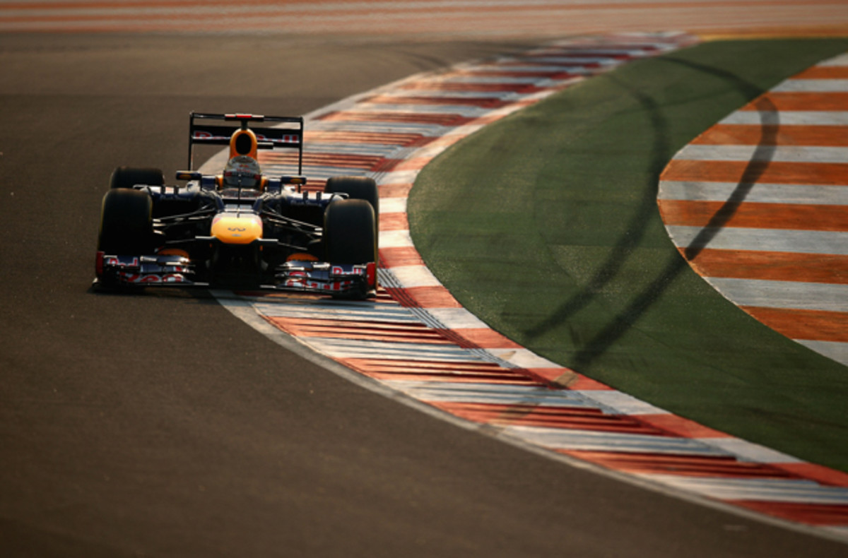 Kerbing is harsher than it might seem. Photo courtesy of Getty Images/Red Bull.