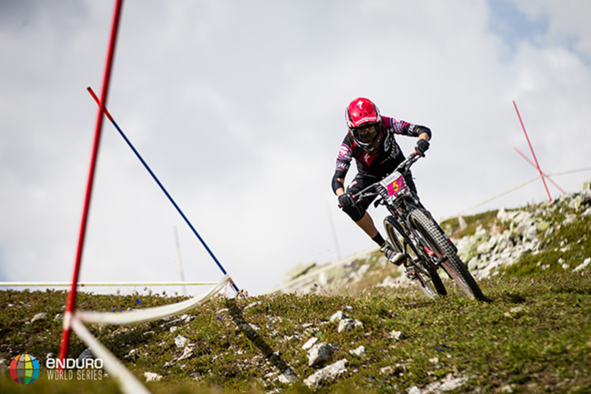 Anneke Beerten on the third stage of day 2. | Photo by Matt Wragg
