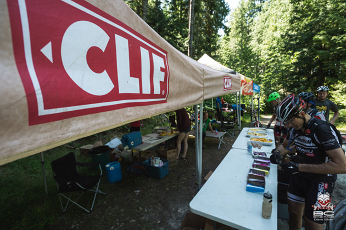 Aid stations are critical to getting through the day. | Photo by Dave Silver
