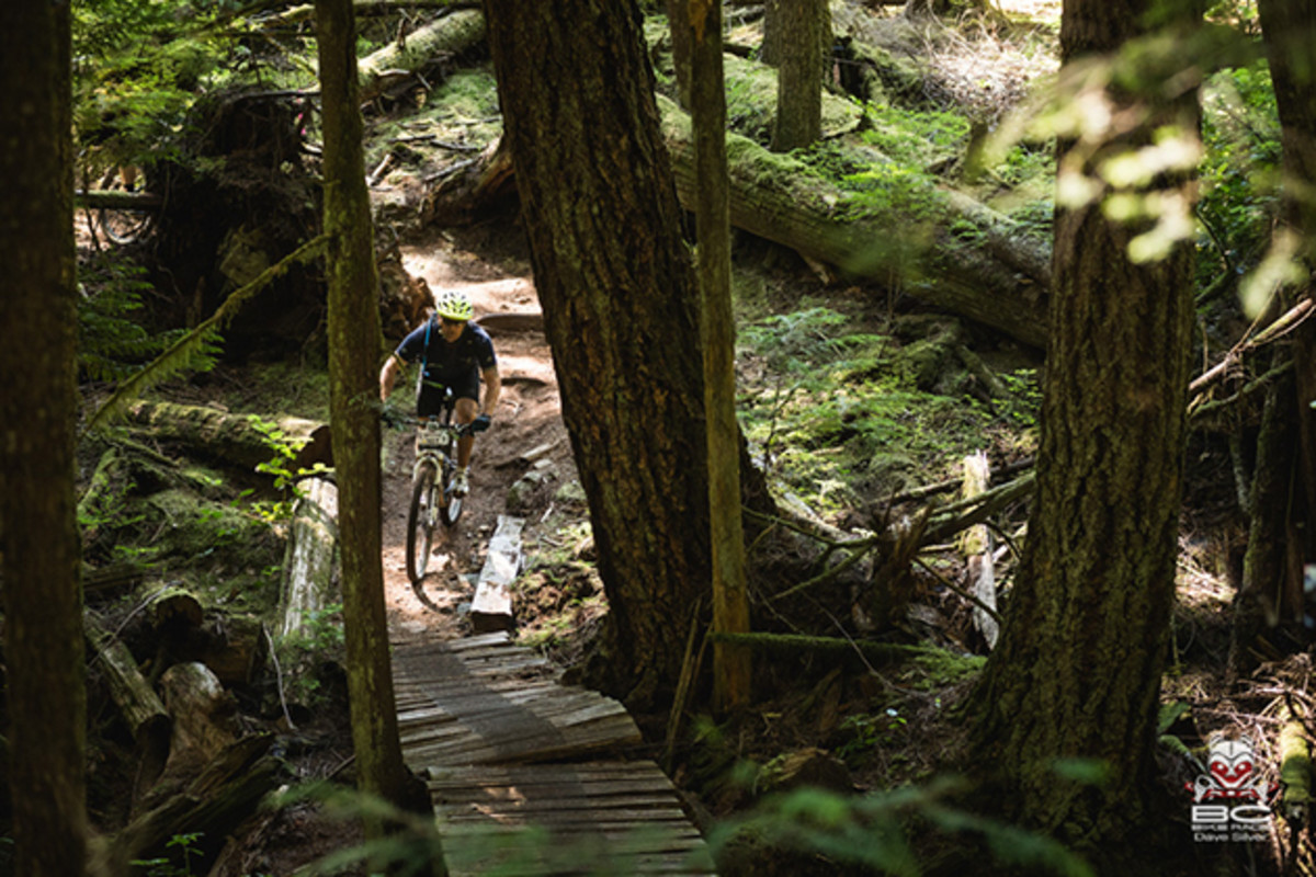Dynamic trails are cherry picked for the BC Bike Race. | Photo by Dave Silver