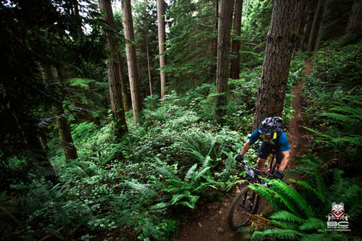 A thin brown loamy line beckons tired riders onward. | Photo by RavenEyePhoto