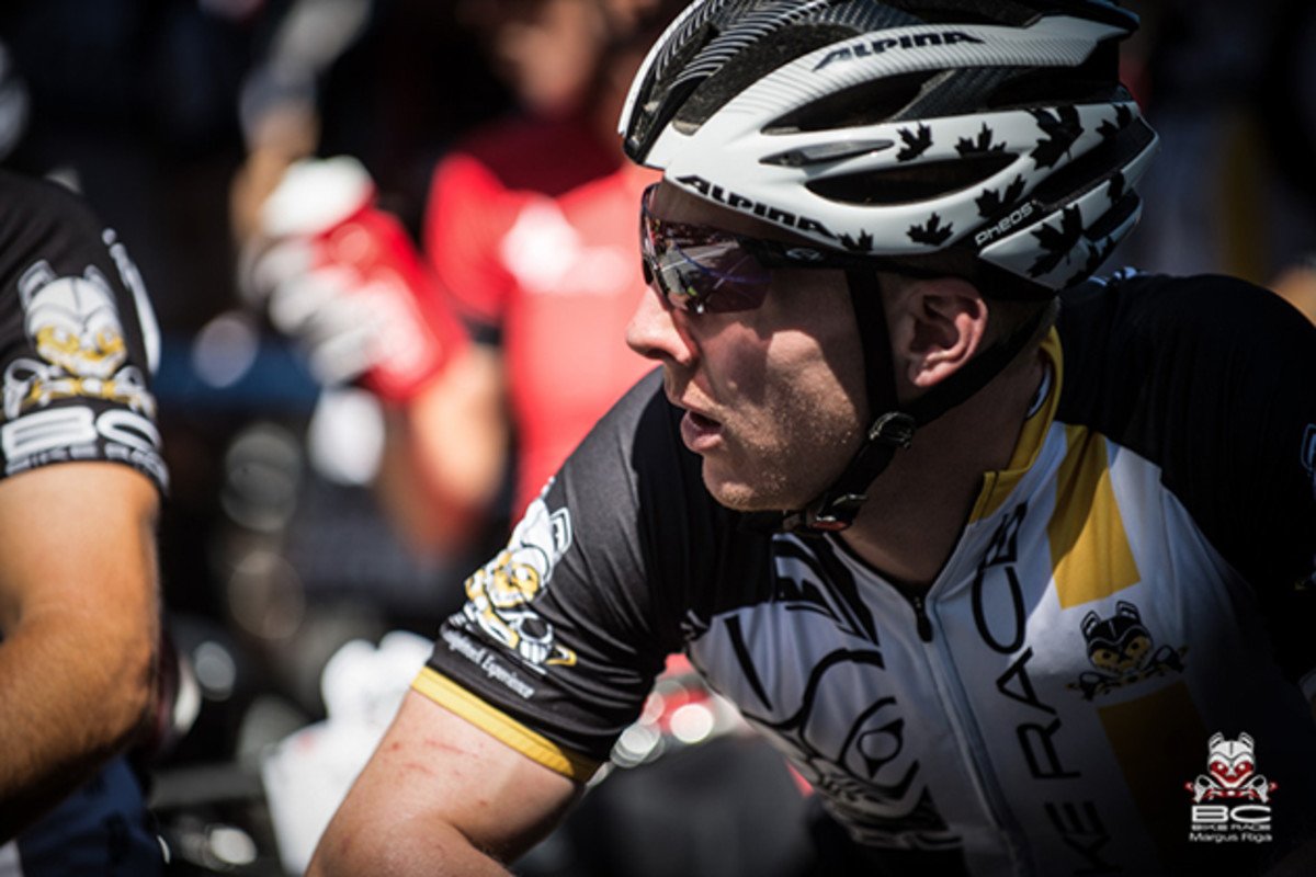 Greg Day of Rocky Mountain Cycles cued up for the queen stage. | Photo by Margus Riga