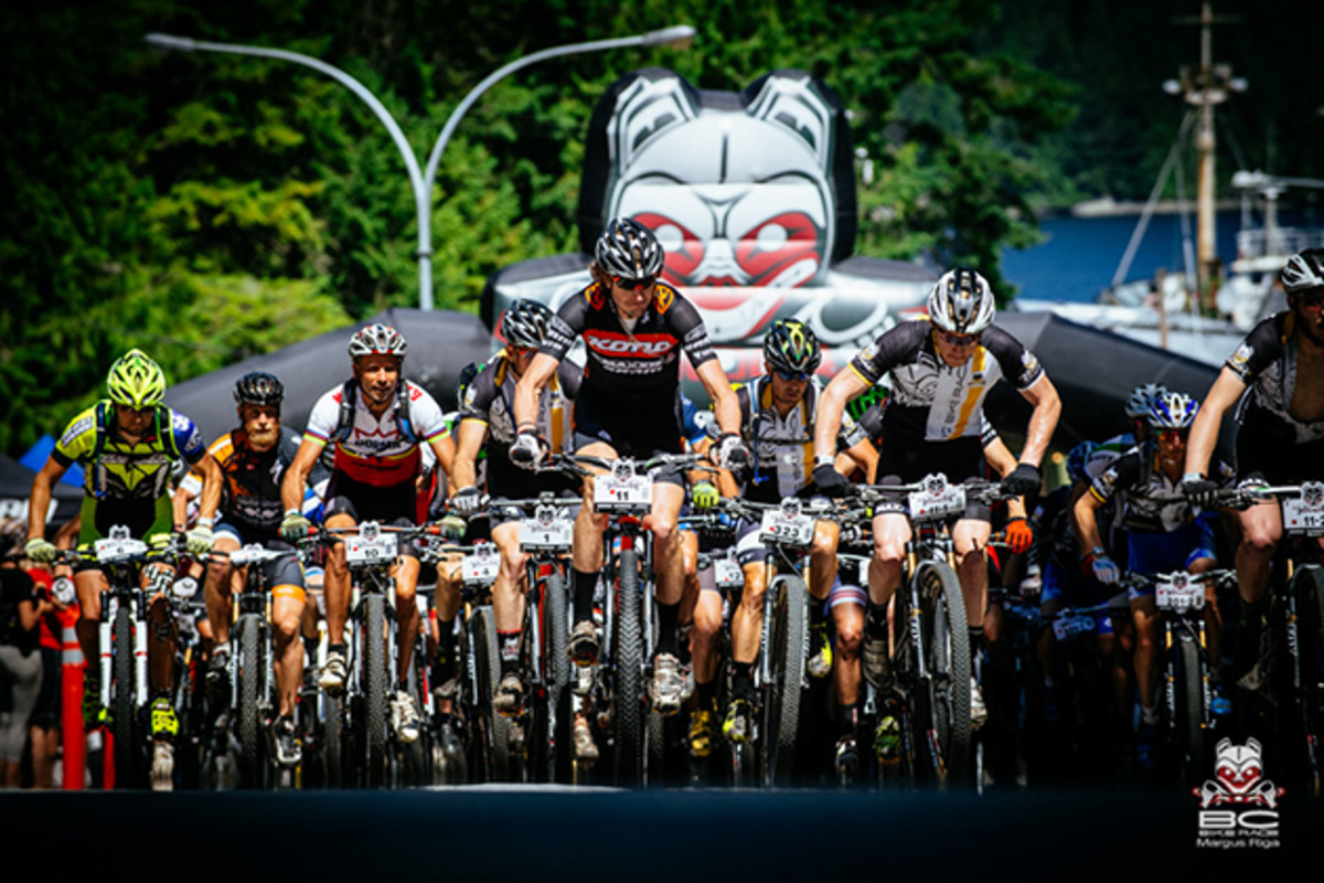Start of the stage goes up because you can't get lower than sea level. | Photo by Margus Riga
