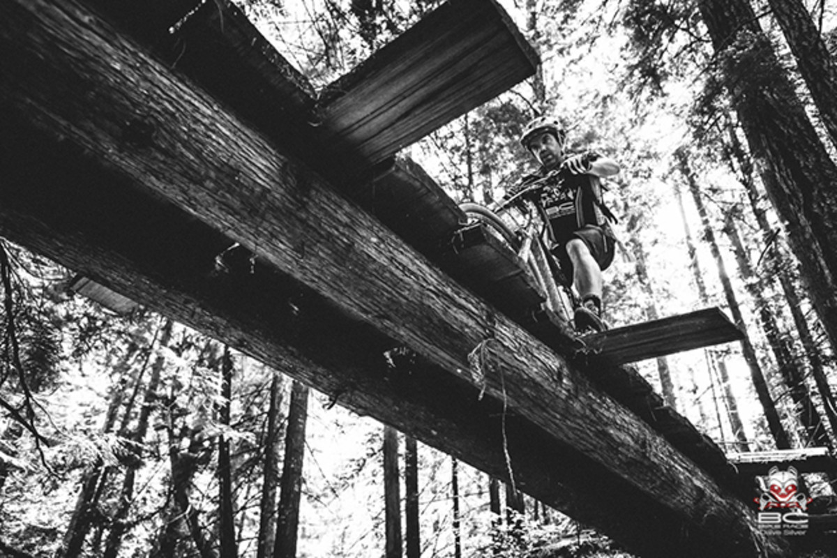 Jurgen Watts gets elevated. | Photo by Dave Silver
