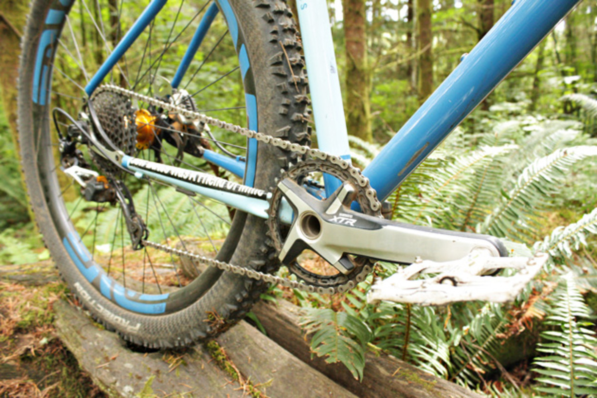 Ira and Tony were thinking about 1X drivetrains when they designed the Bad Otis.