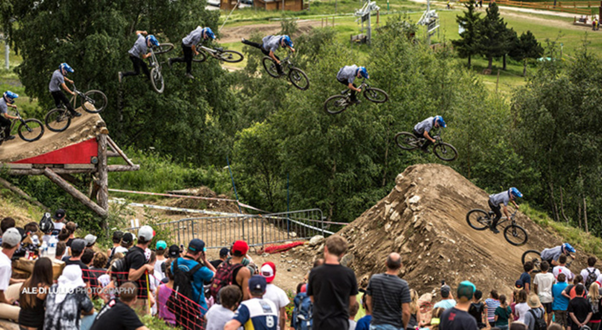 Anthony Messere in motion.