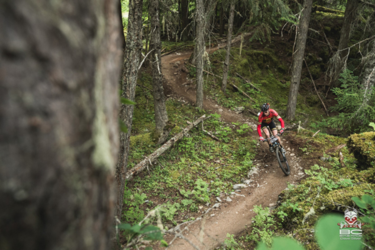 Sweet, buffed trails for days–this is mountain bike heaven.