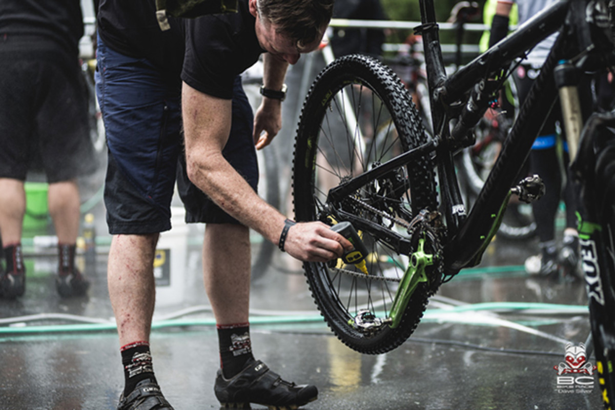 The bikes still need to travel home and after 7 days, maintenance is an ingrained habit.