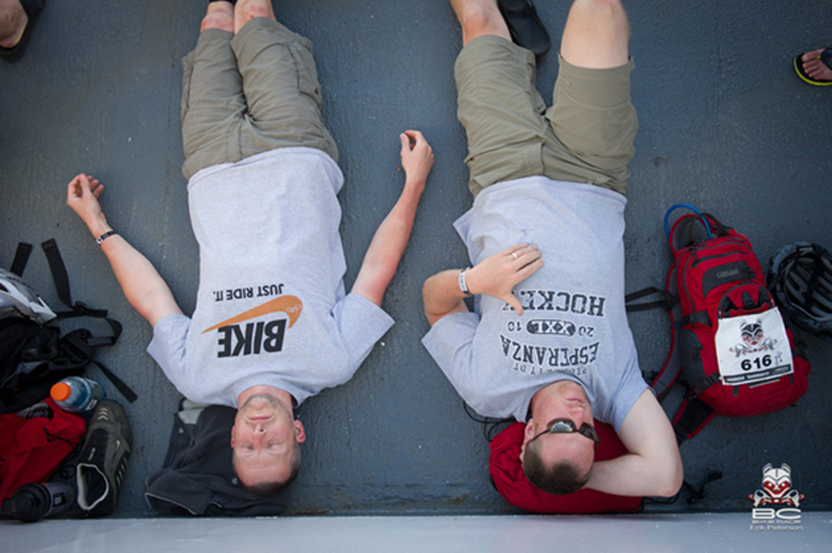 Ferries provide a moment to rest and recover. | Photo by Erik Peterson