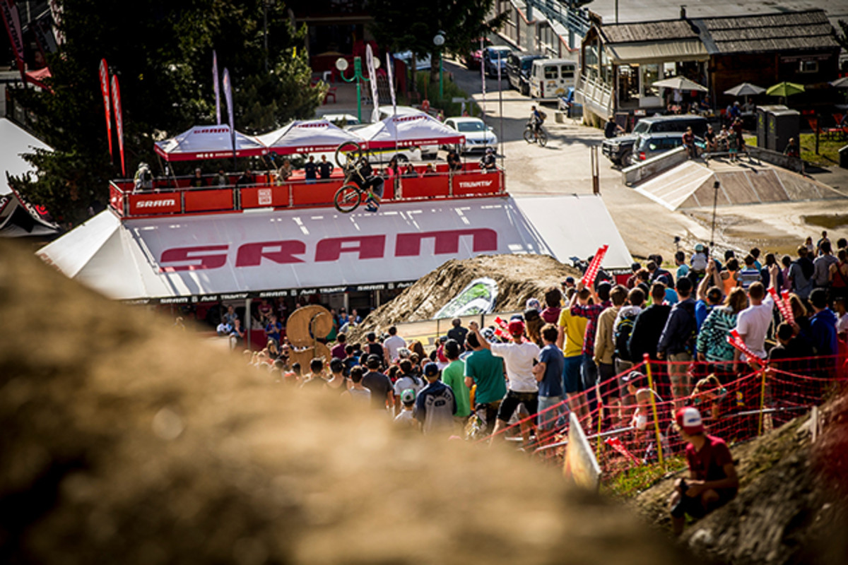 Anthony Messere on one of his winning runs. Photo: Sven Martin/Red Bull