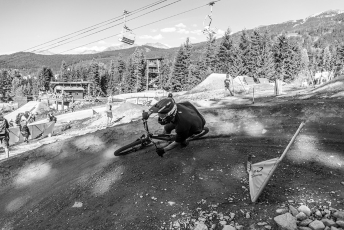 Carson Storch focused more on the style part of the equation, throwing some of the most technical tricks of the day.