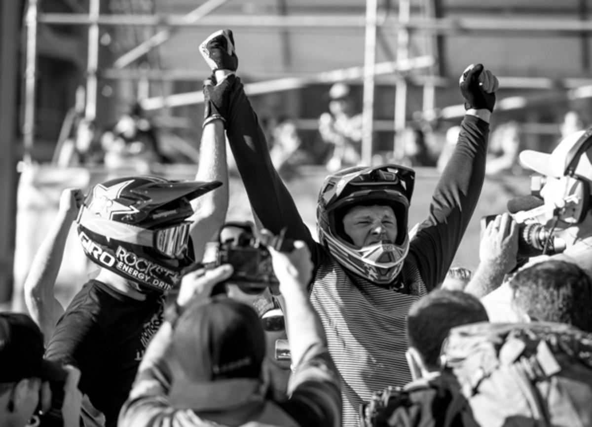 The 2014 Crankworx Speed and Style champion Kyle Strait adds another win to his long list of accomplishments.