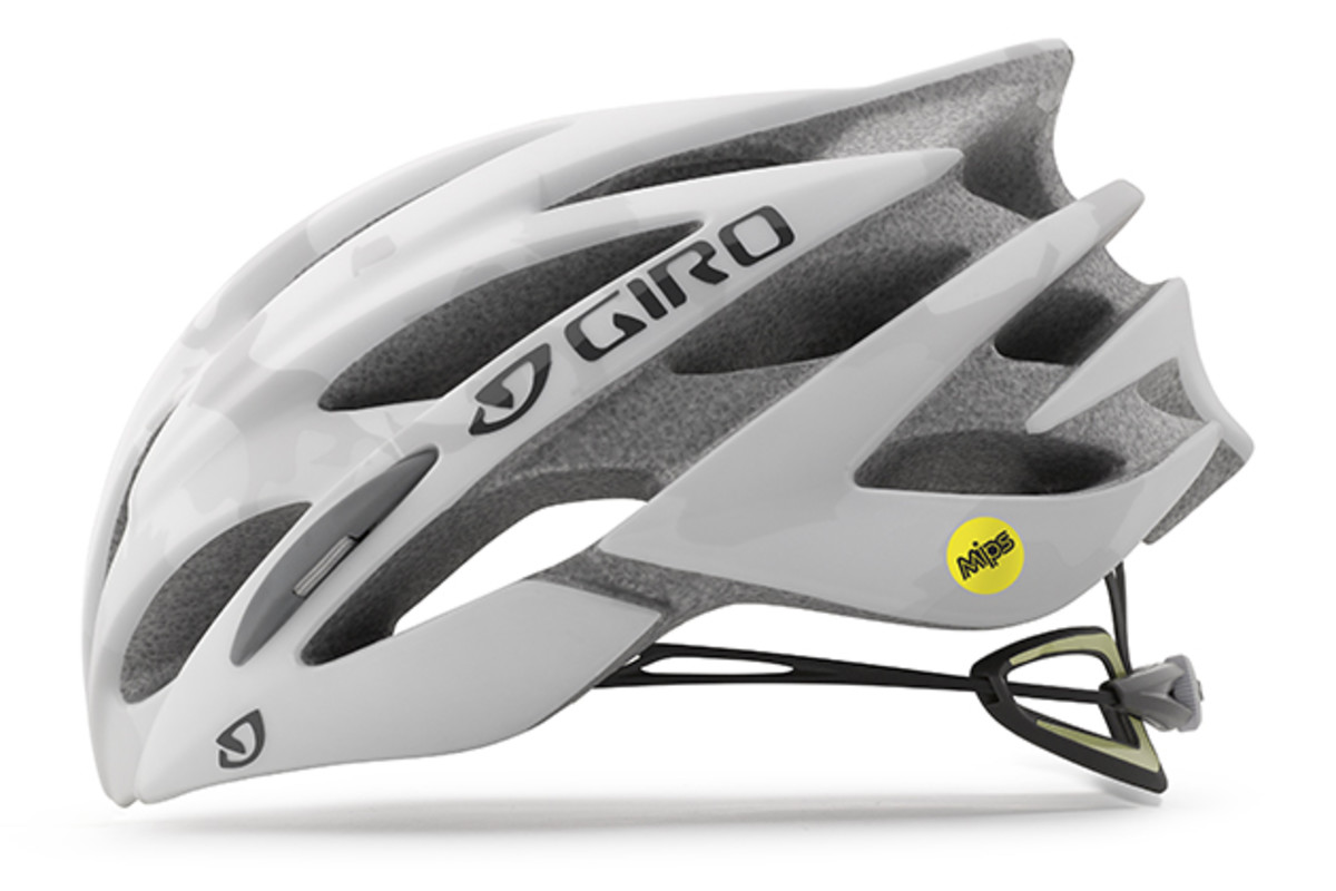 white mips helmet