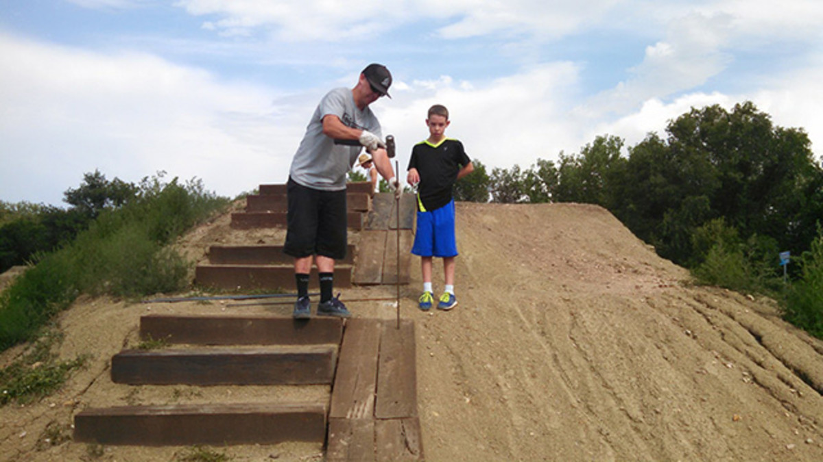 Working on Goose Gosage's start hill access