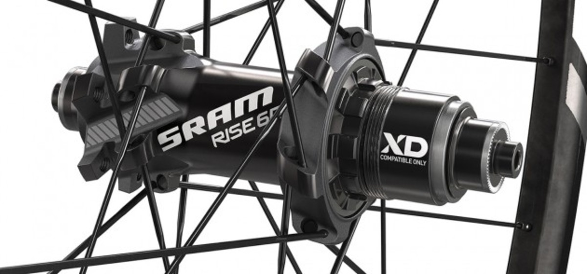SRAM Rise 60 hear hub, with XD