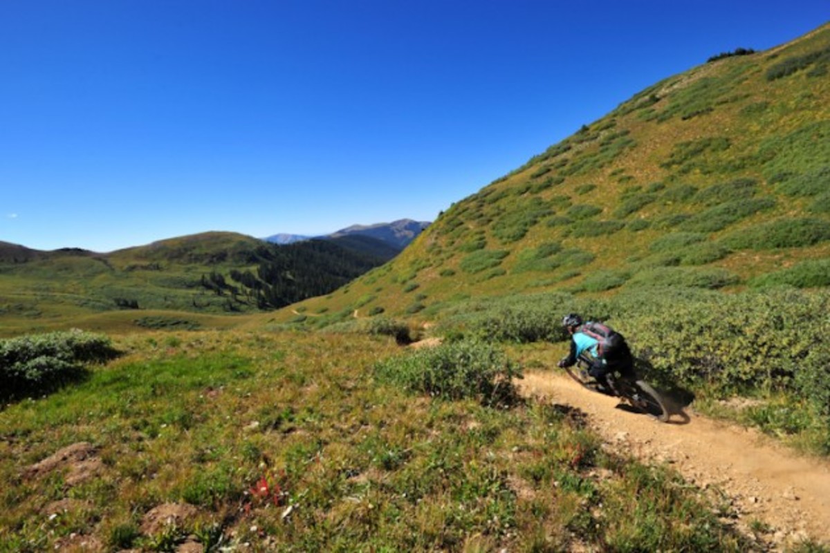 The Colorado high alpine is full of high-speed ribbons.