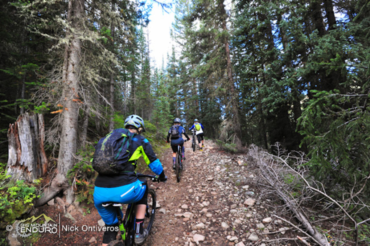 We may ride together going up, but we certainly don't on the way down.