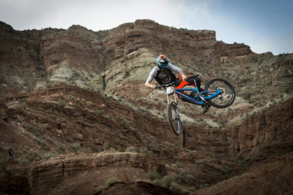 Style plays a huge role at Rampage. Fairclough reveals his whip in 2013.