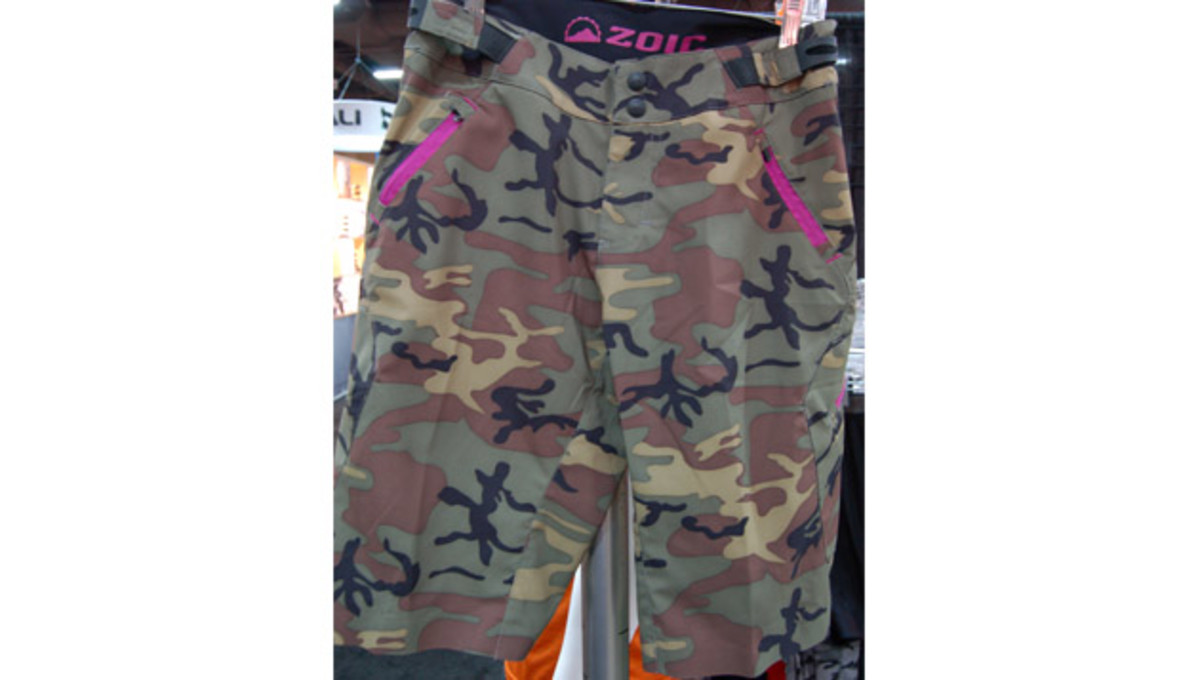 ...and the Navaeh short. The 11-inch inseam is designed to fall at knee length for pad-compatibility. Elastic and Velcro side adjusters help dial in fit. Price: $95.