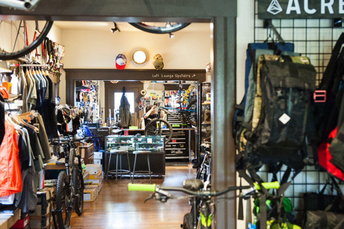 Crow's Feet Commons–so much more than just a bike shop. PHOTO: Keith Carlsen