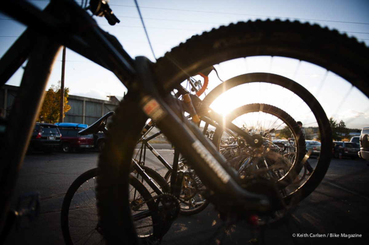 Don't forget to bring your bike lights for after sunset.