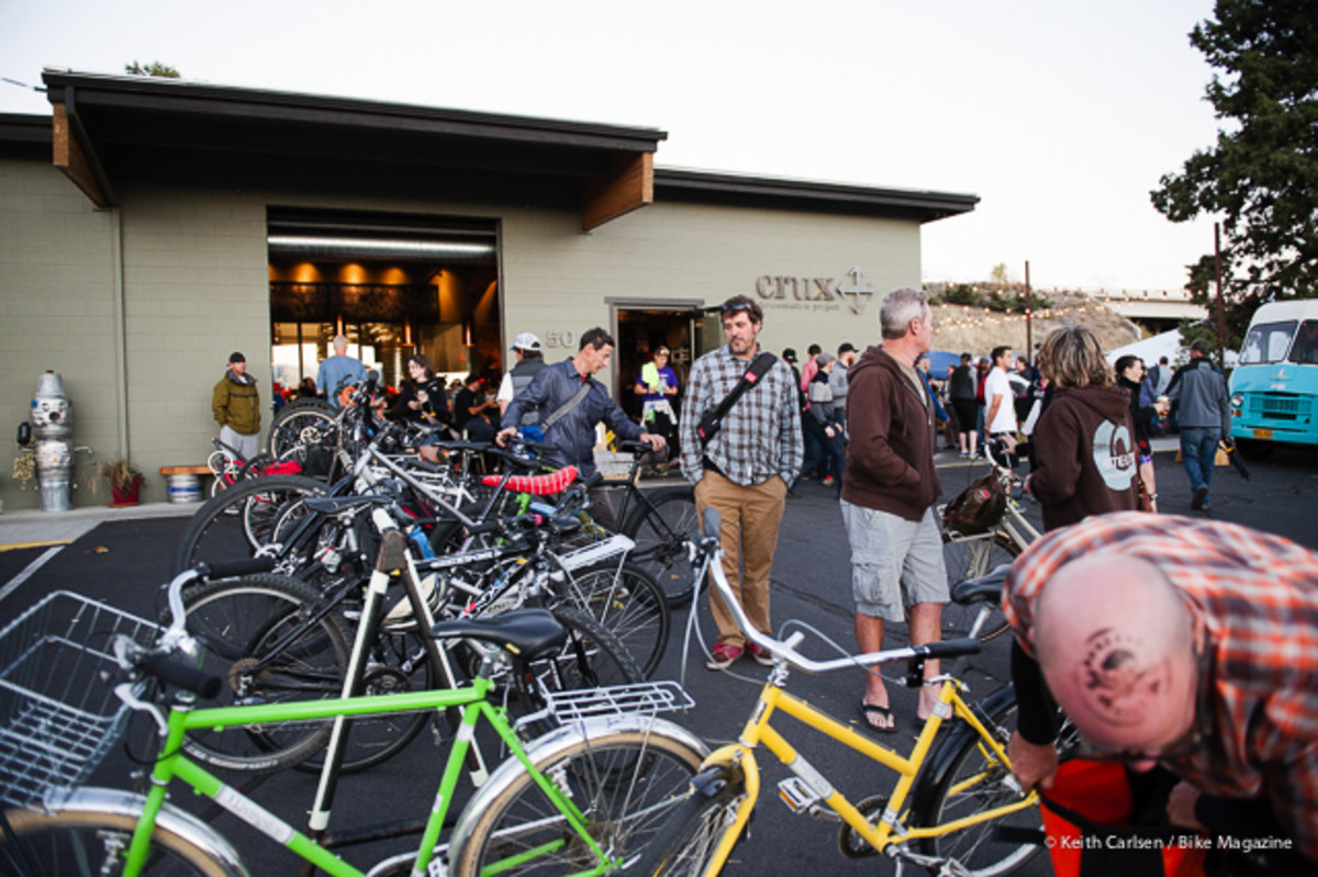 It's a bike affair, really.