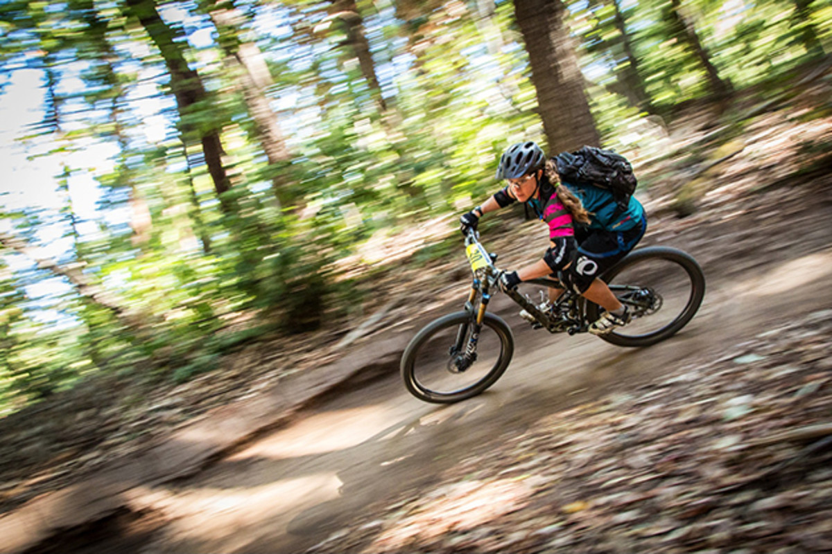 Monika Renk bumped things up a notch and raced pro for the series finale. PHOTO: Called to Creation.