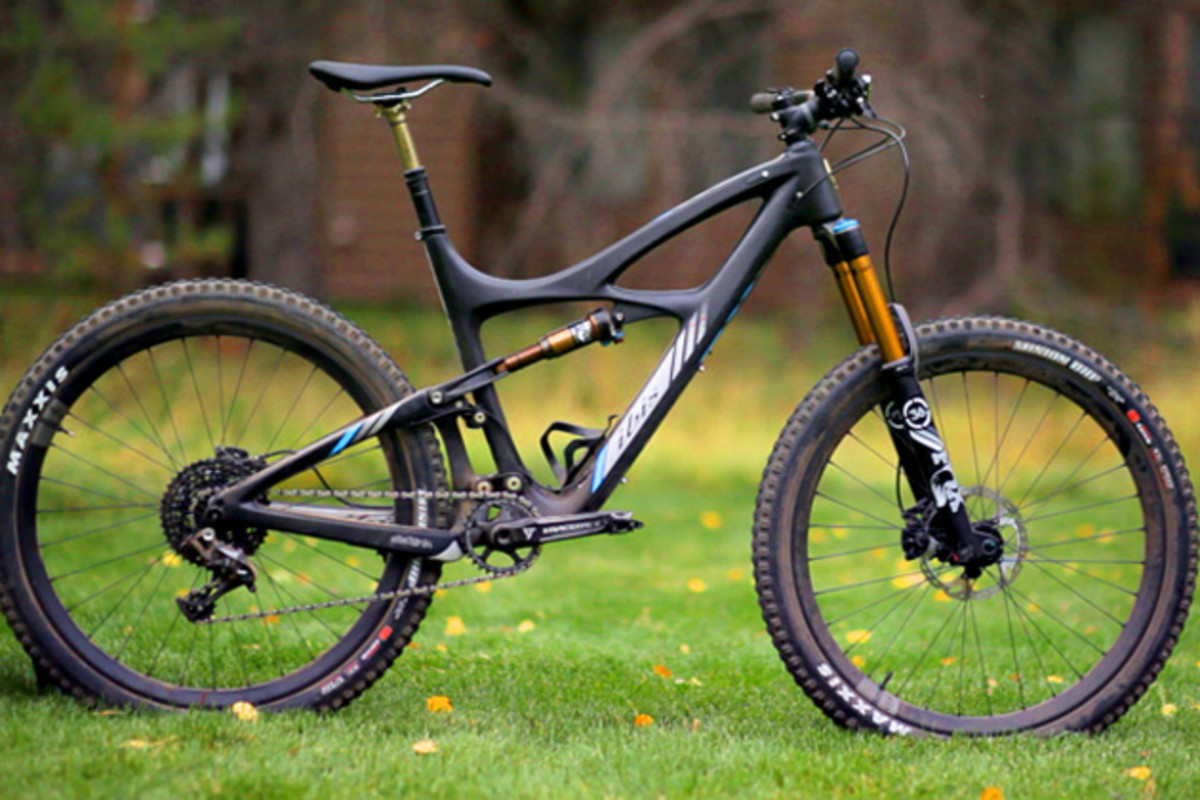 Here's our test bike, which we ran alongside the likes of the Yeti SB6C, the Specialized Enduro and the Giant Reign. How'd it fare? Check out the 2015 <em><figcaption class=