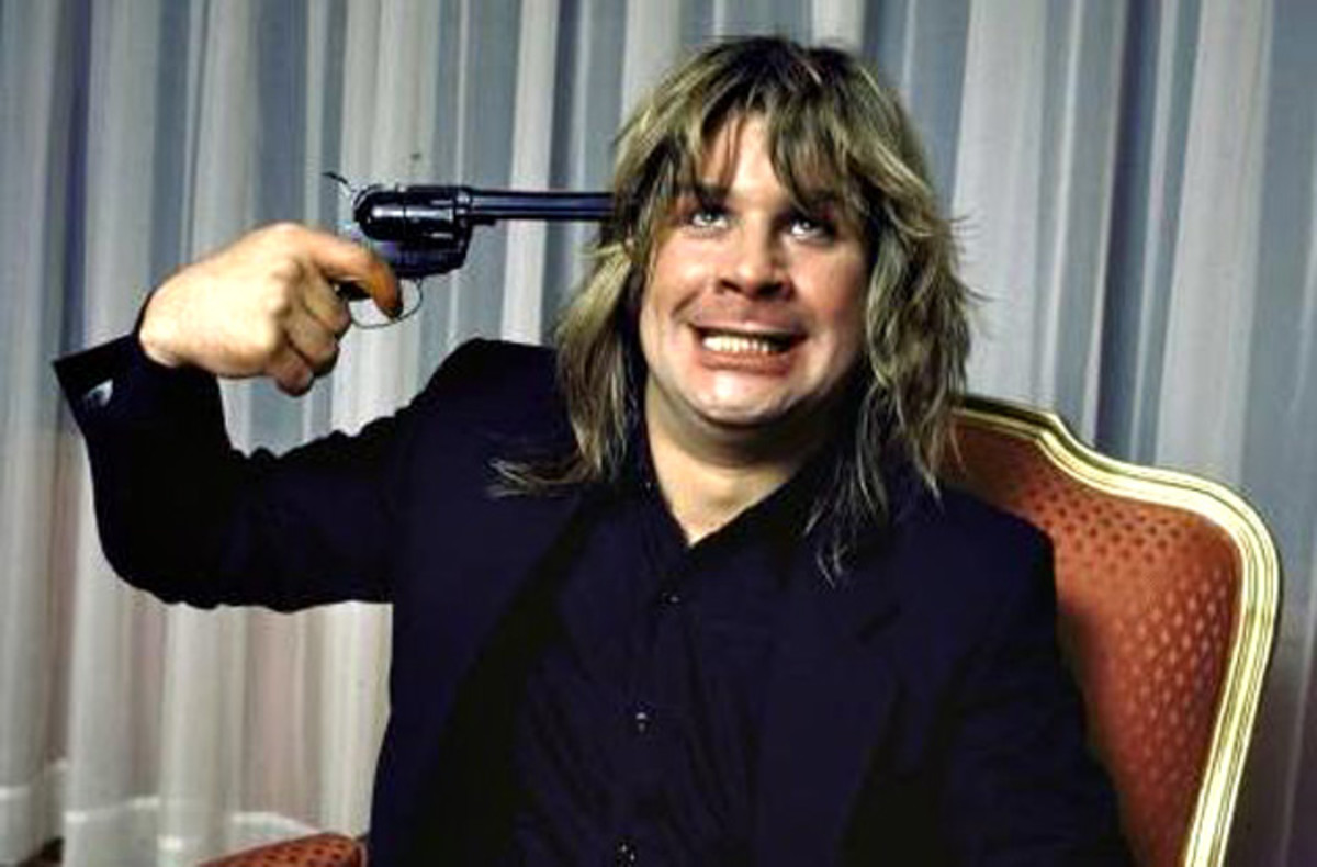 Ozzy spent much of the `70s and a good chunk of the `80s basically doing this kind of thing, which seemed a lot cooler than Dio fondling a crystal ball.